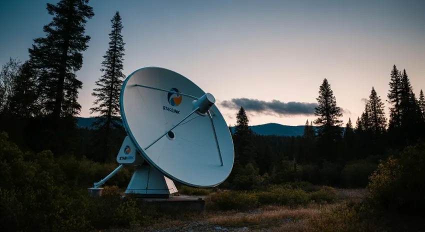 Starlink Mini Huren voor de Herfstvakantie 2026: Altijd Online Onderweg